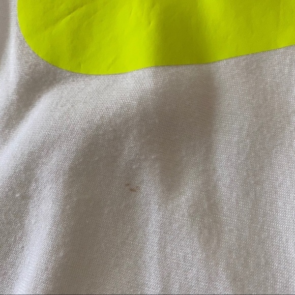 SACAI x NIKE sz S Tank Top White Volt Lace NIKELAB - Picture 12 of 14